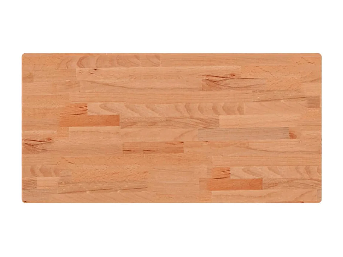 Badkamer wandschap staal en massief beukenhout