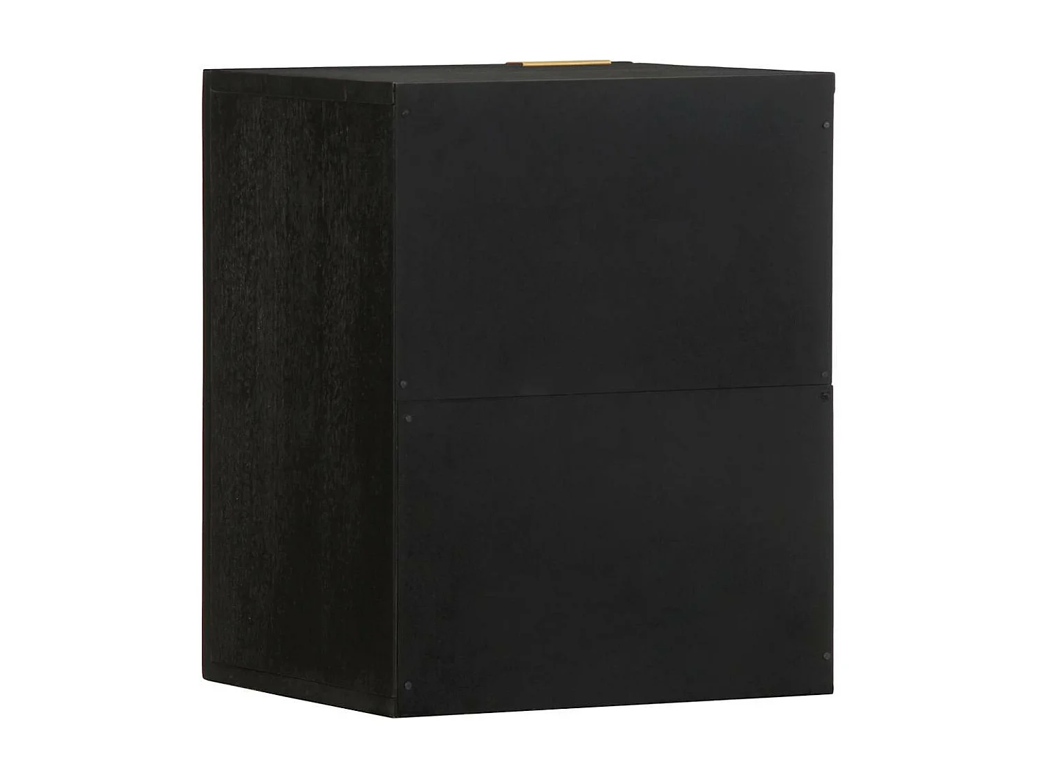 Mueble de pared para baño de madera contrachapada negra