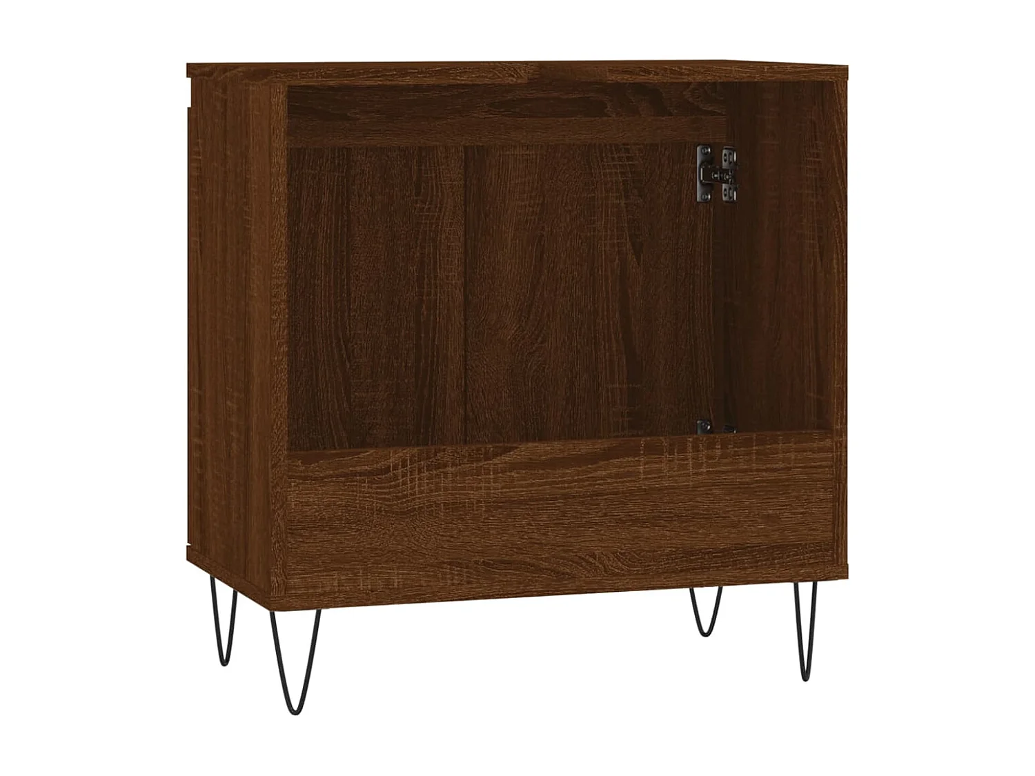 Armadietto Bagno Rovere Marrone 58x33x60cm in Legno Multistrato