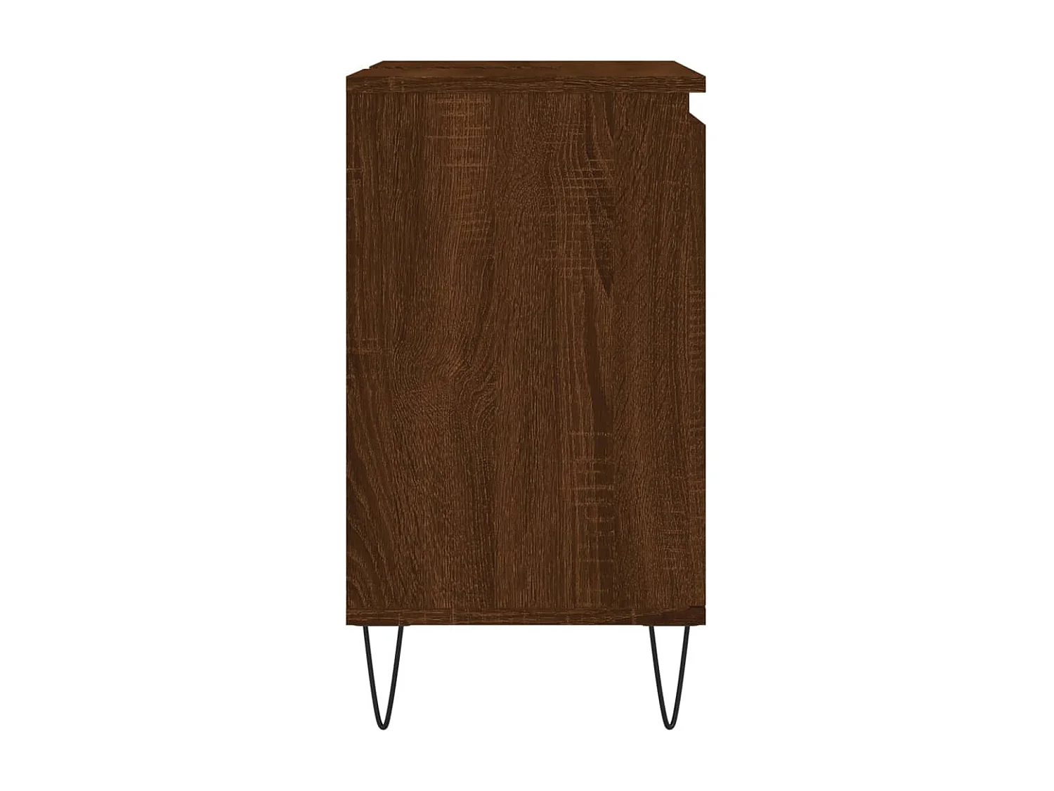 Armoire de bain chêne marron 58x33x60 cm bois d'ingénierie