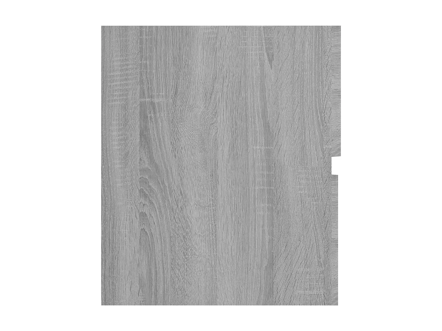 Waschbeckenschrank in Sonoma-Grau, 80 x 38,5 x 45 cm, Holzwerkstoff