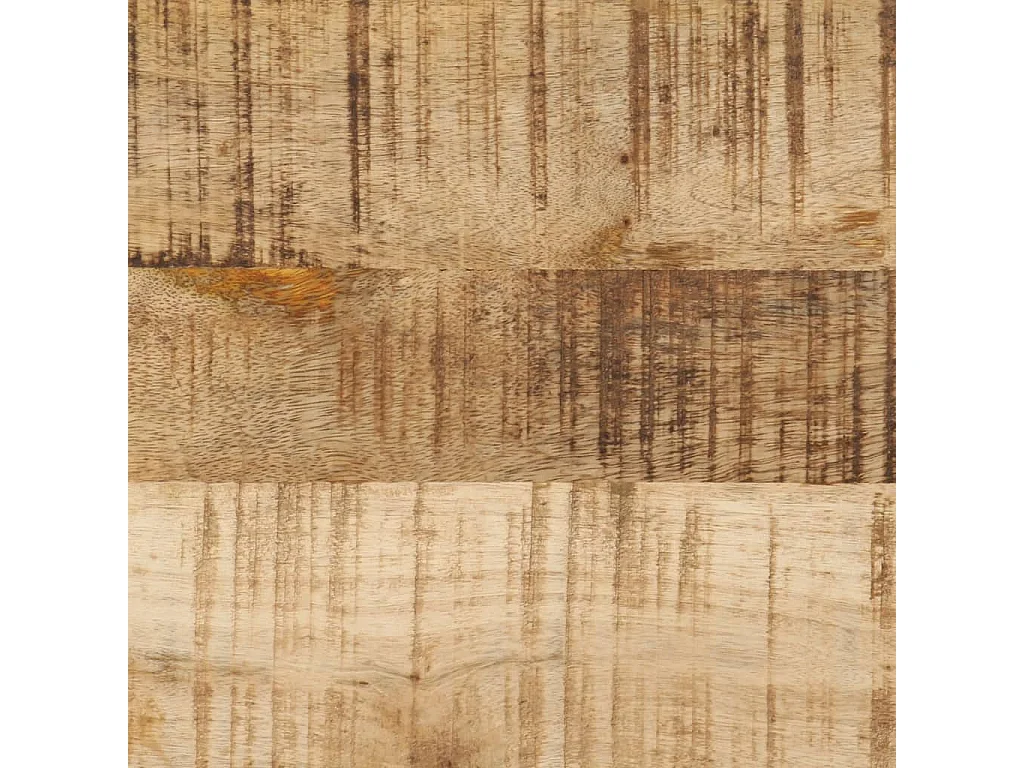 Mueble de baño hierro y madera maciza de mango 40x27x180 cm