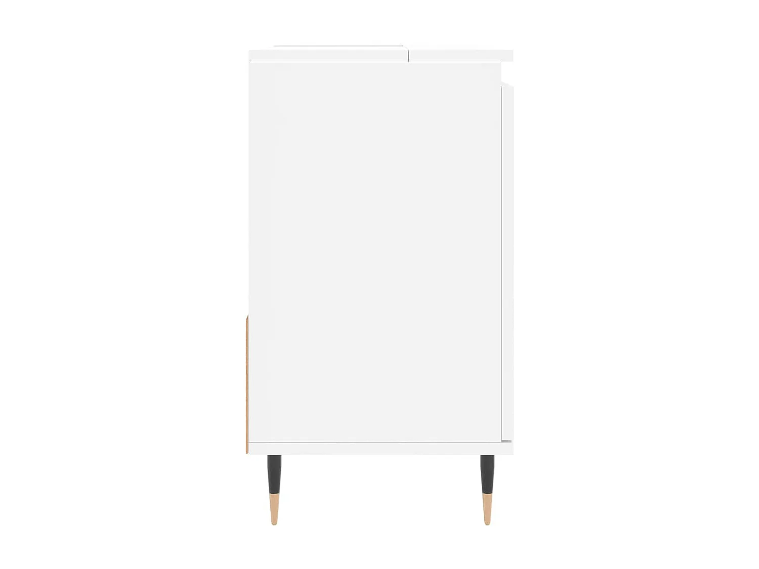 Armoire de salle de bain blanc 65x33x60 cm bois d'ingénierie