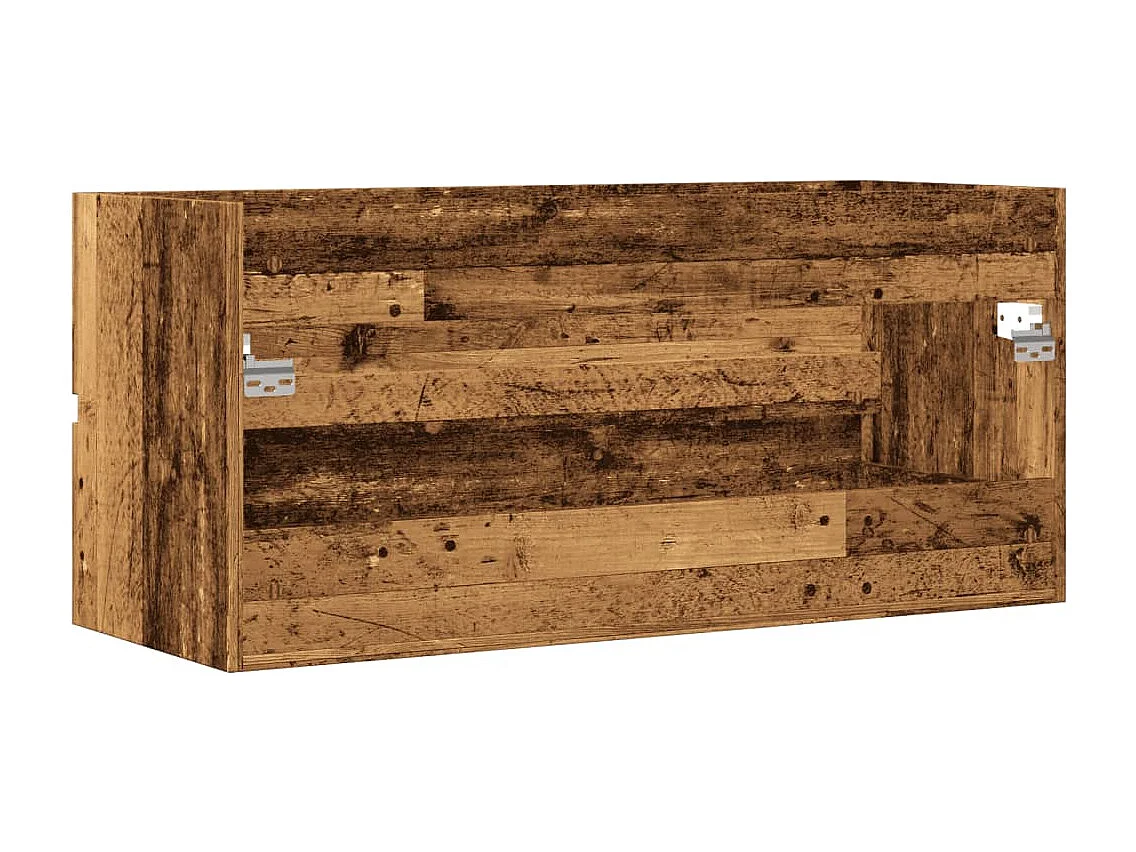 Mobile lavabo in legno vecchio 100x38,5x45 cm in derivati del legno