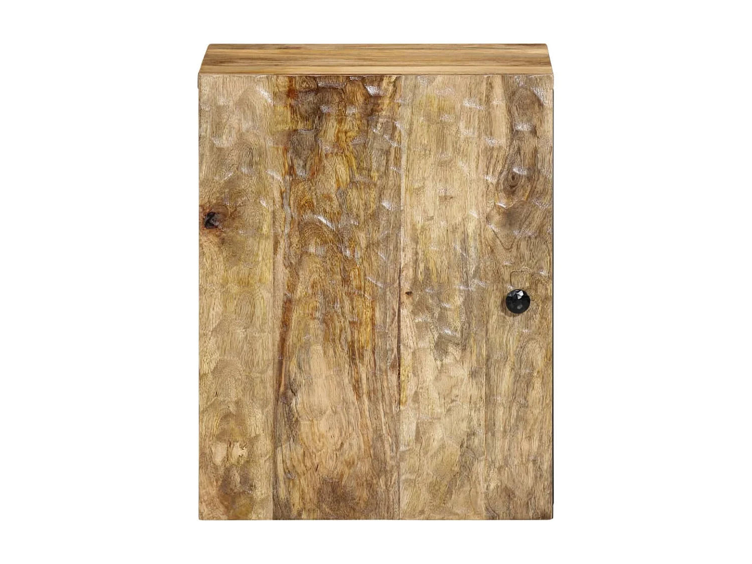 Mobile da Bagno a Parete 38x33x48 cm in Legno Massello di Mango