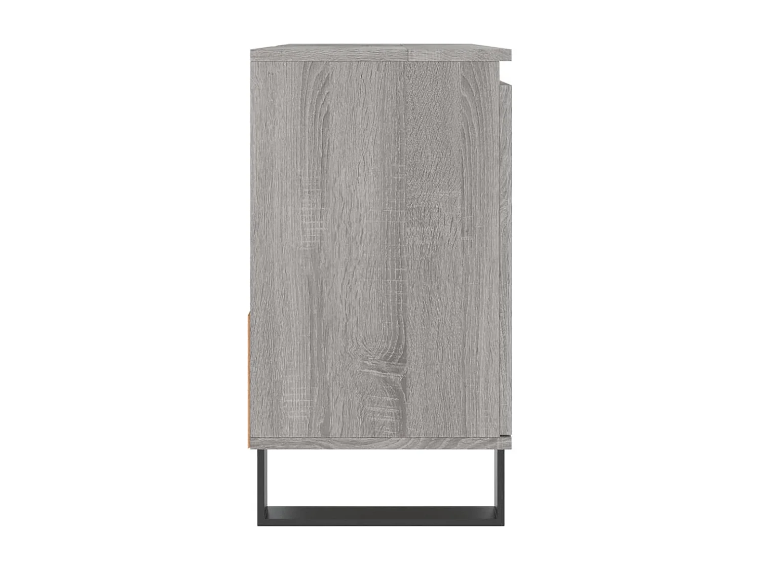 Armadietto Bagno Grigio Sonoma 65x33x60 cm in Legno Multistrato