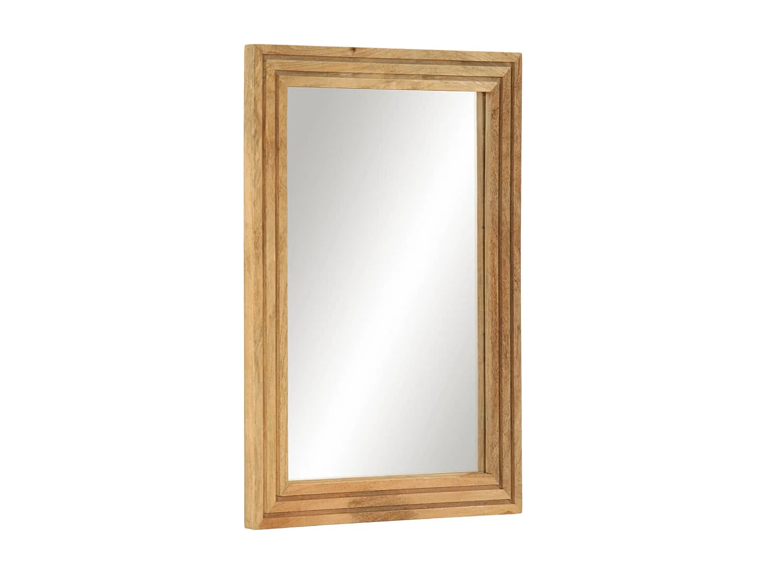 Ensemble de meubles de bain 3 pcs bois massif de manguier brut