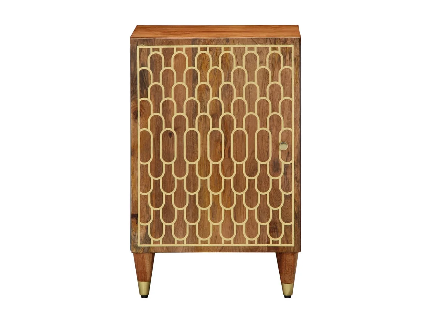 Mueble de baño 38x33x58 cm madera maciza de mango