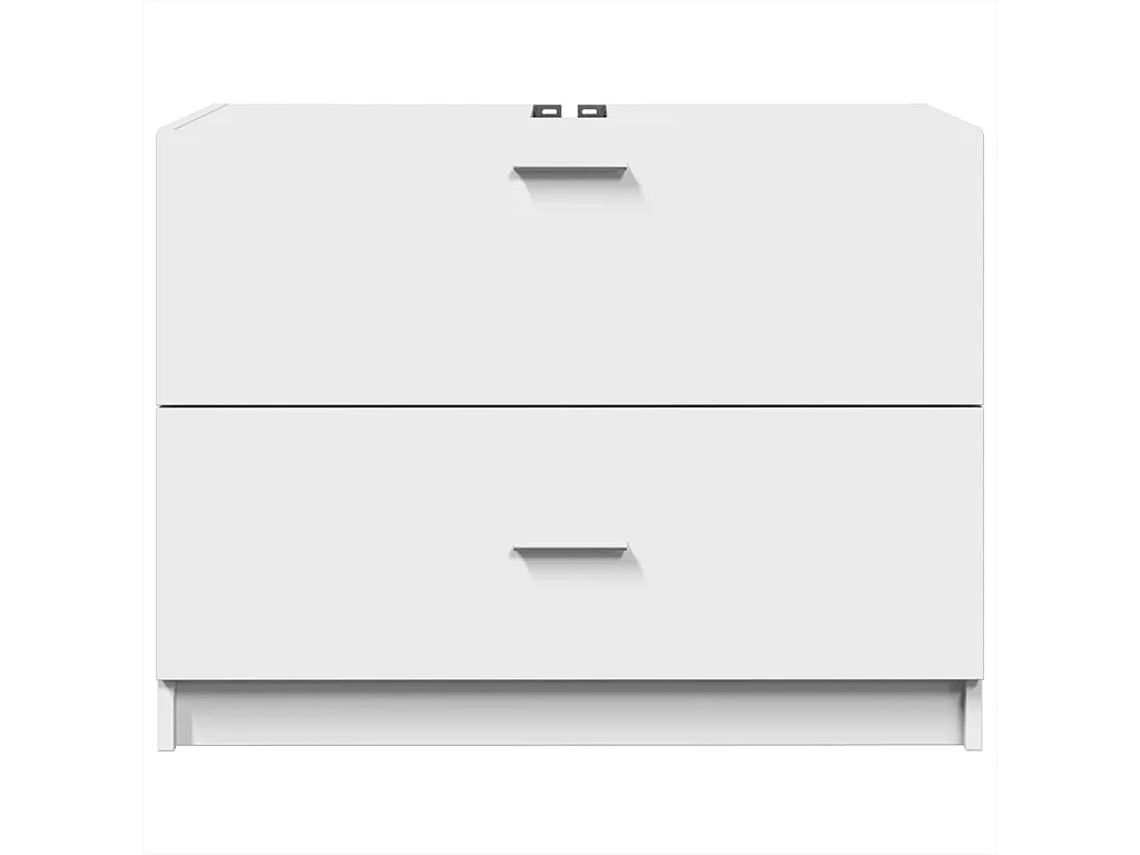 Armário de pia branco 78x37x59 cm madeira projetada