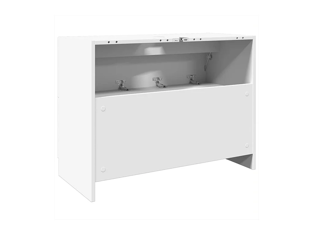 Armoire d'évier blanc 78x37x59 cm bois d'ingénierie