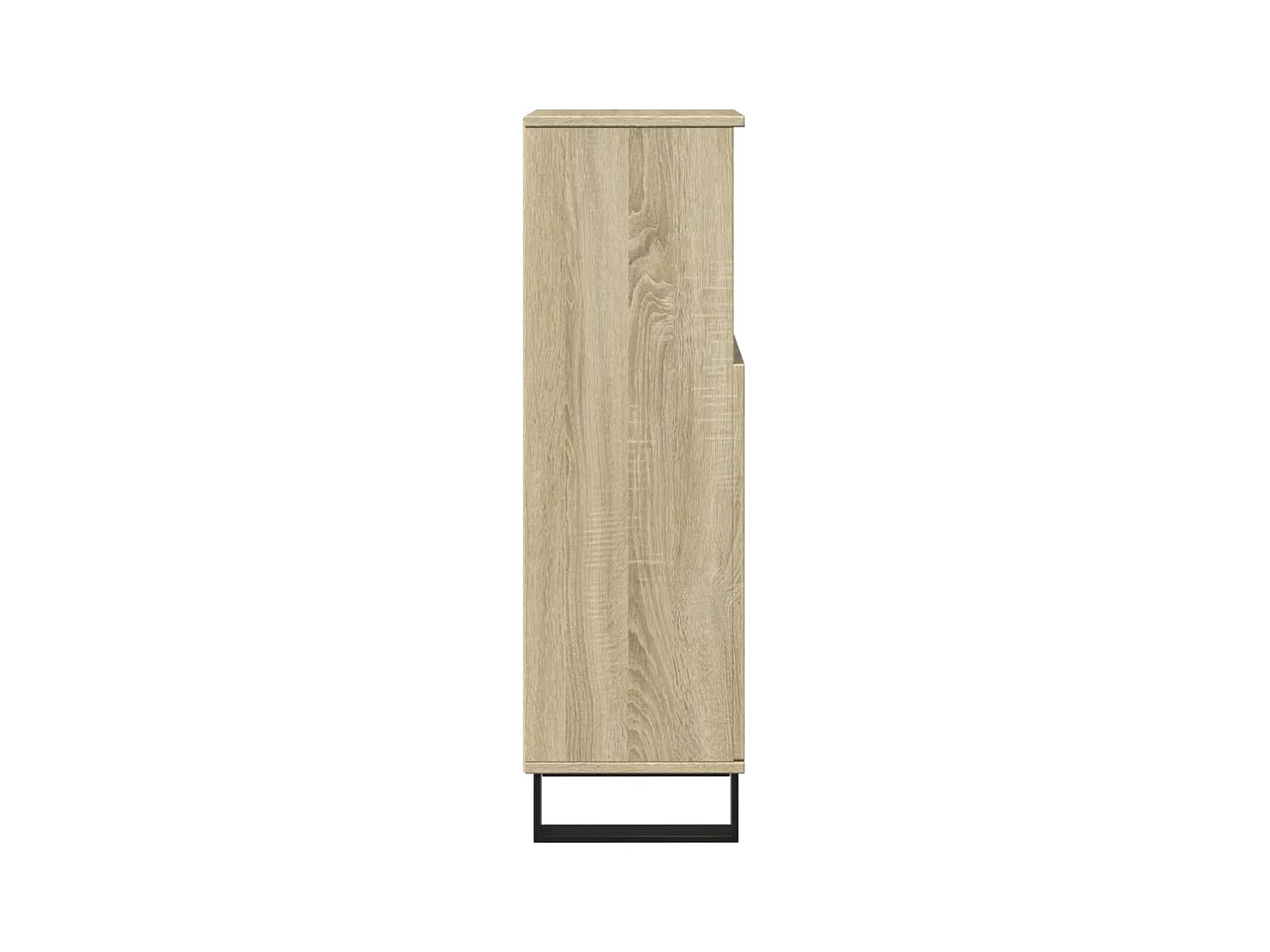 Badschrank Sonoma-Eiche 30x30x100 cm Holzwerkstoff