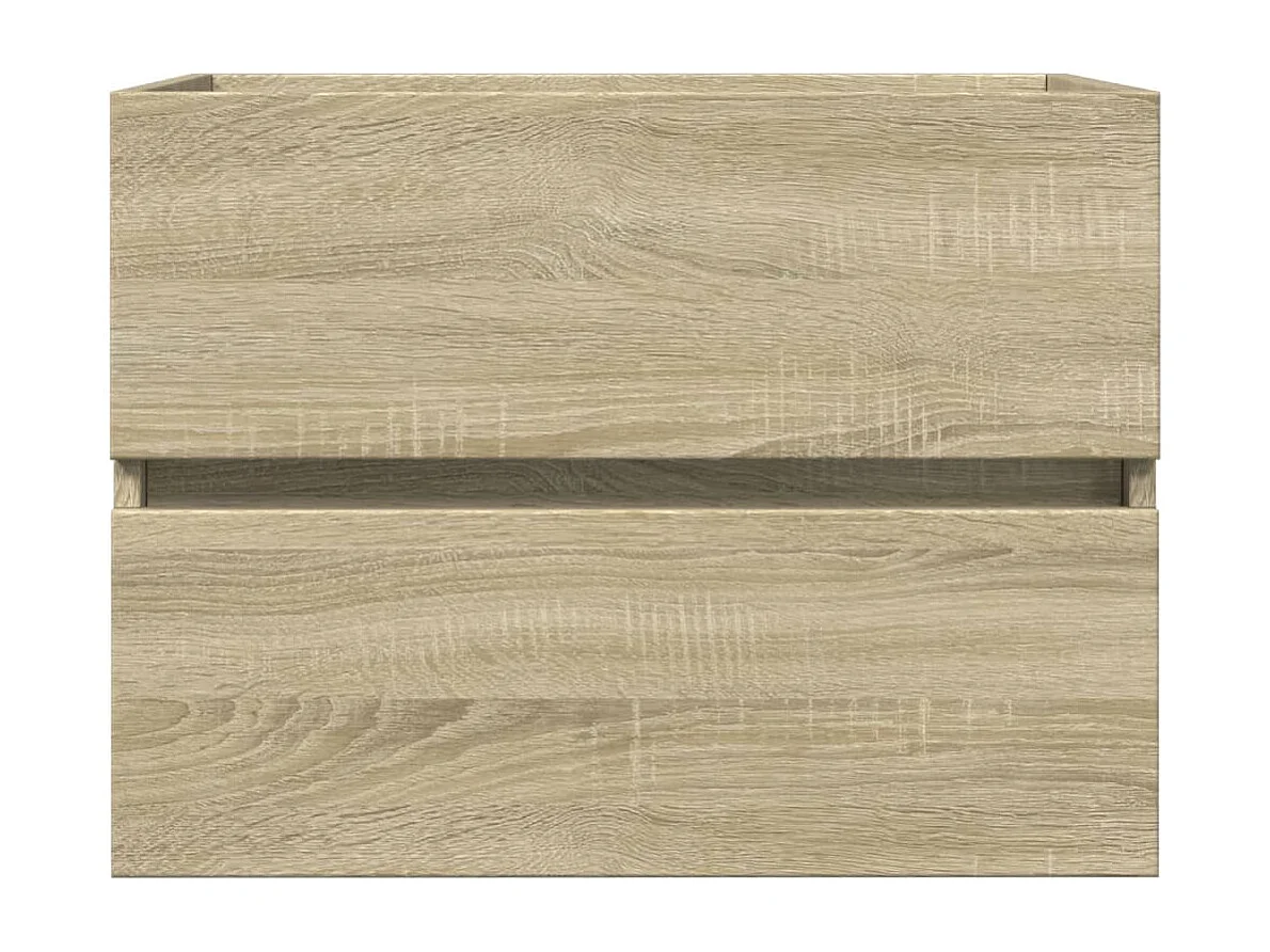 Armoire d'évier Chêne sonoma 60x38,5x45 cm Aggloméré