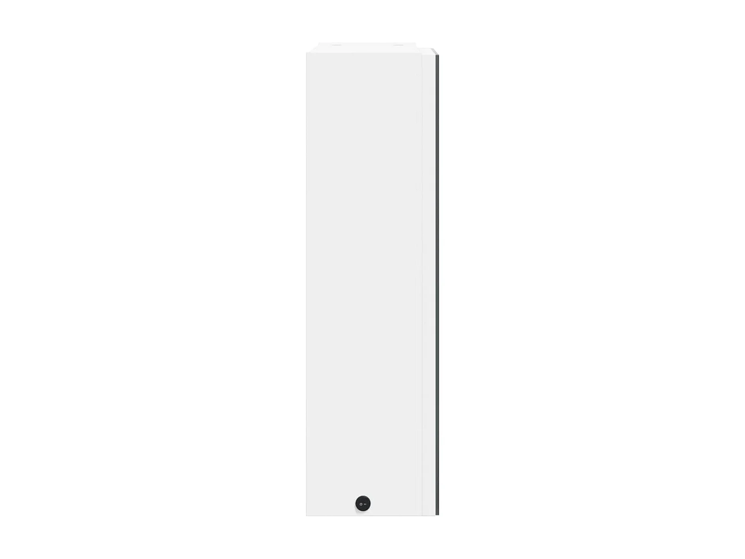 Armoire de salle de bain à miroir avec LED blanc 45x13x52 cm