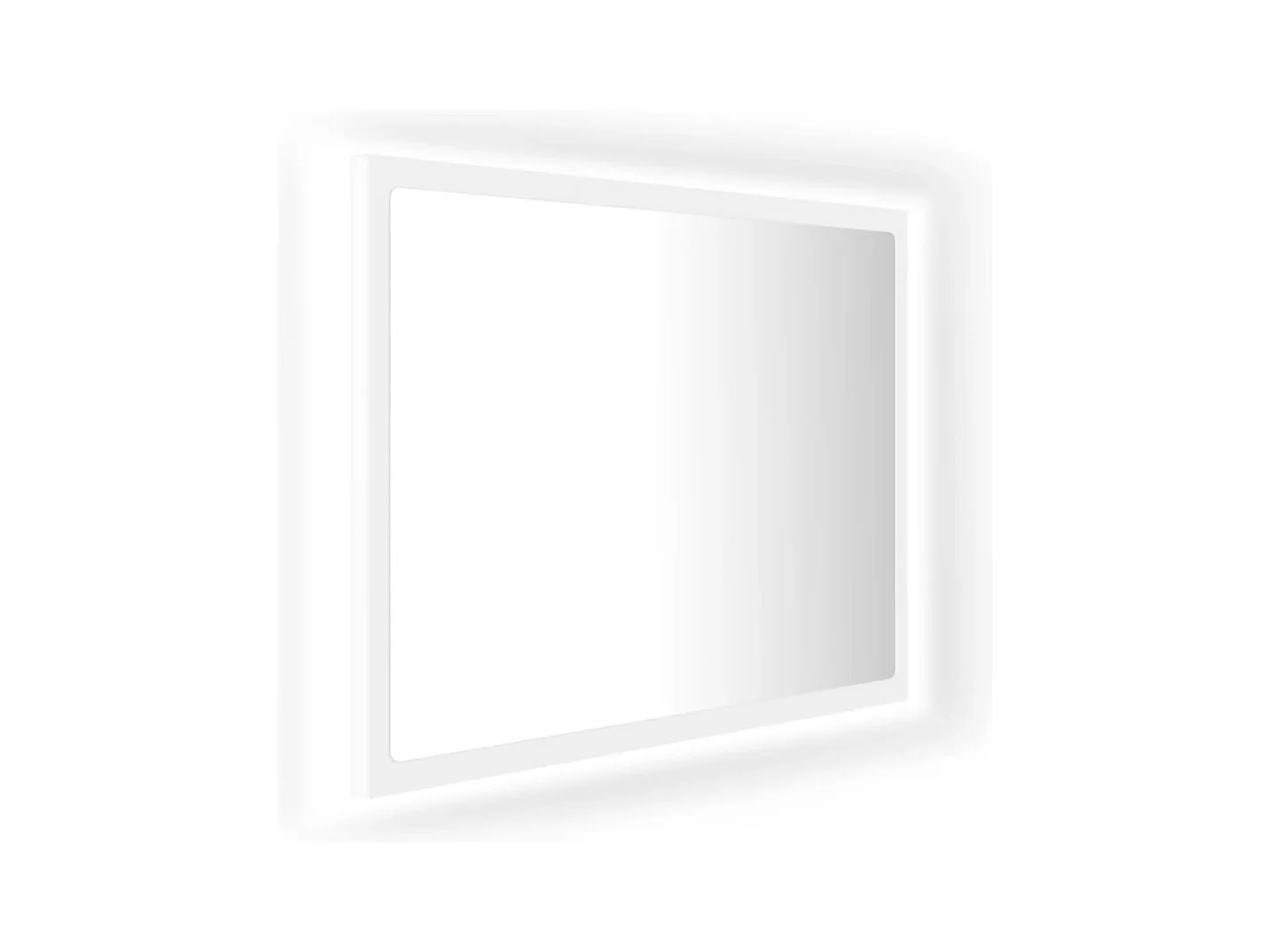 Badkamerspiegel LED 60x8,5x37 cm acryl wit