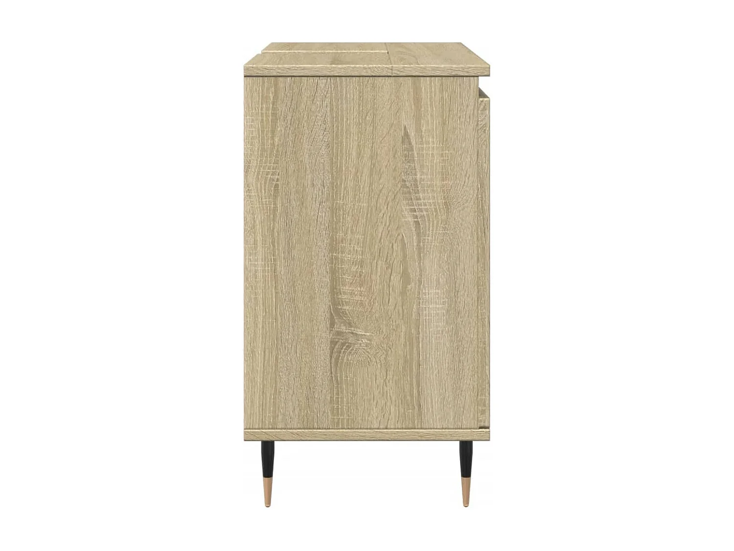 Armoire de bain chêne sonoma 58x33x60 cm bois d'ingénierie