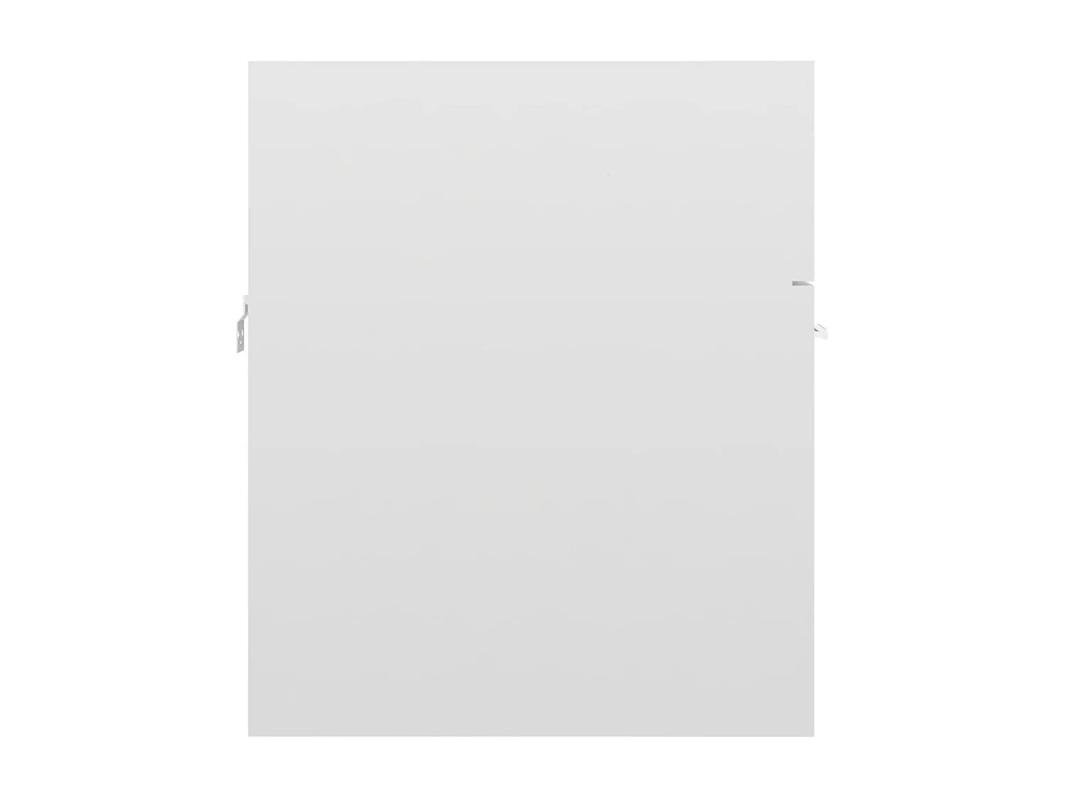 Set arredo bagno in truciolare bianco lucido