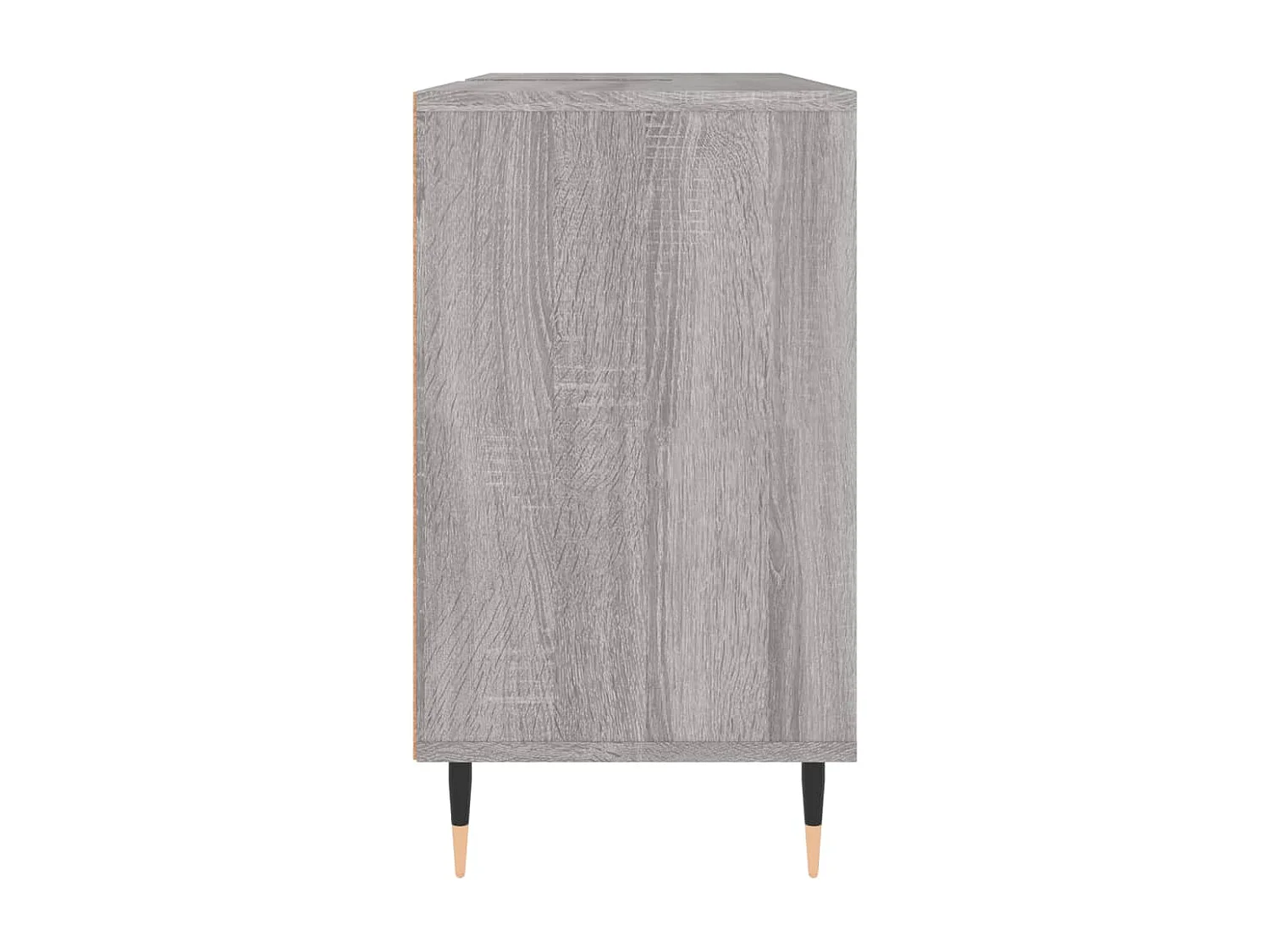 Armoire salle de bain sonoma gris 80x33x60 cm bois d'ingénierie