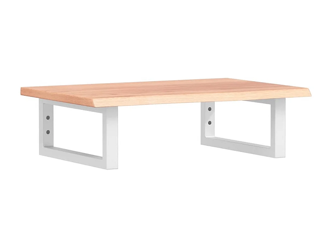 Badkamer wandschap staal en massief eikenhout