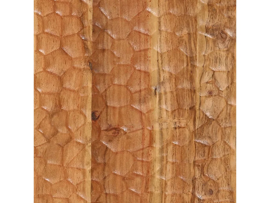 Armario de lavabo para baño madera maciza de acacia 62x33x58 cm