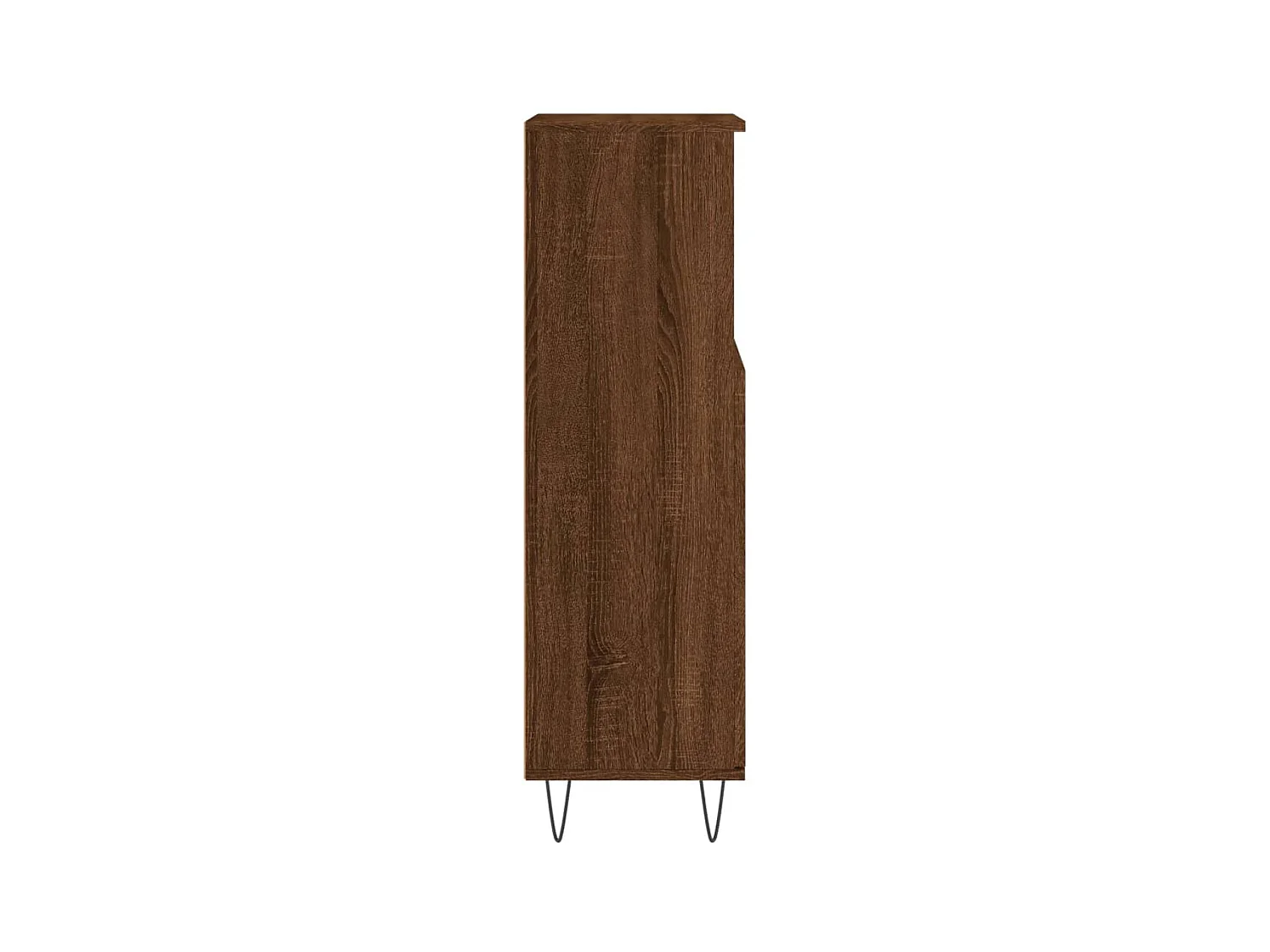 Armoire de bain chêne marron 30x30x100 cm bois d'ingénierie