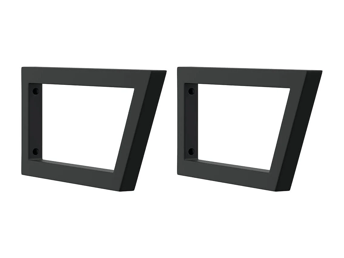 Waschbeckenregal Wandmontage Stahl und Massivholz Buche