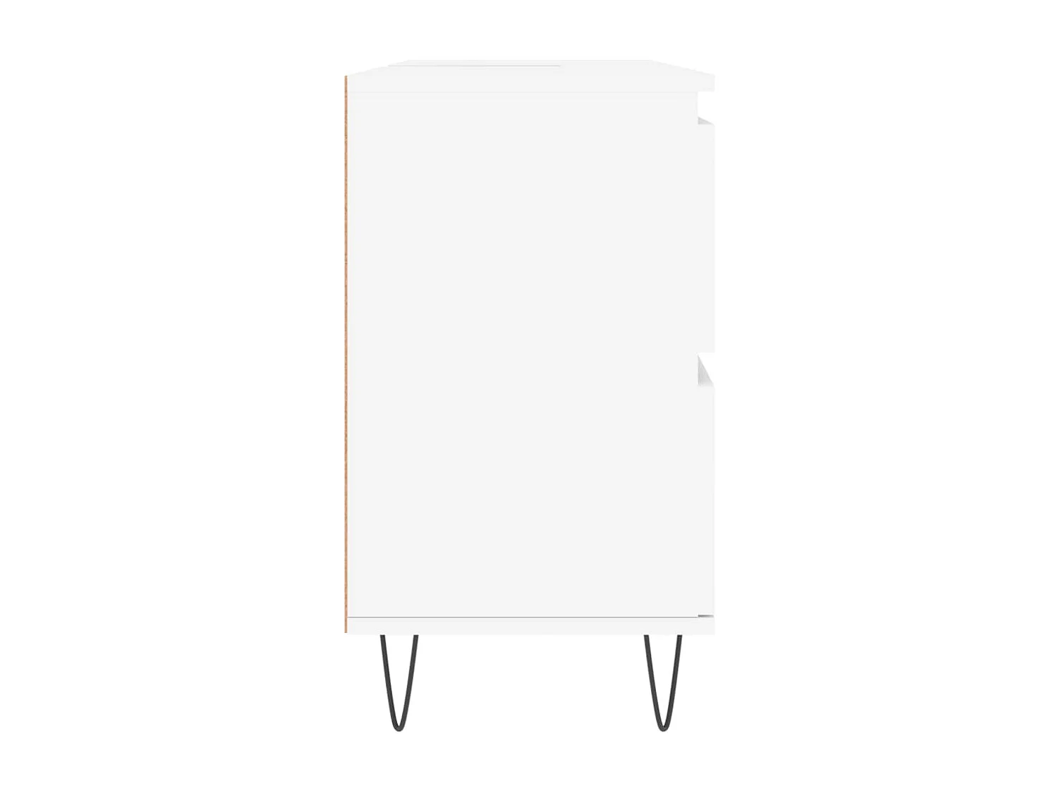 Armoire de salle de bain blanc 80x33x60 cm bois d'ingénierie