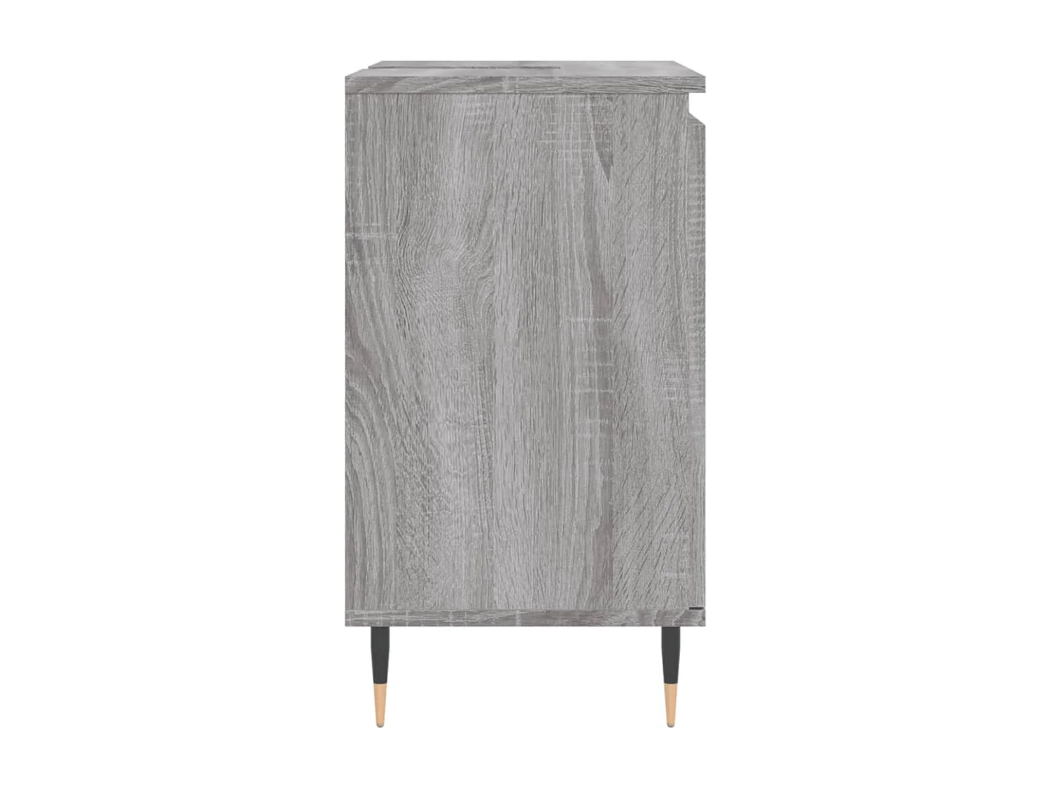Armoire de bain sonoma gris 58x33x60 cm bois d'ingénierie
