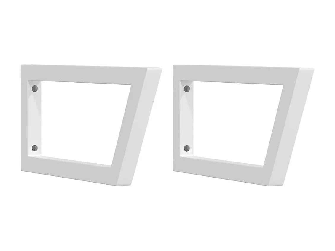 Ripiano a Parete per Lavabo in Acciaio e Massello di Rovere