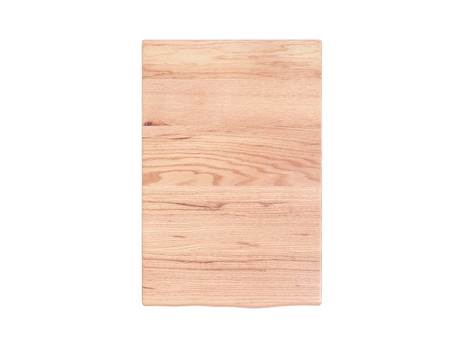 Badkamer wandschap staal en massief eikenhout