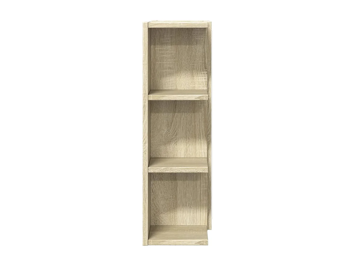 Armoire à miroir de bain Chêne sonoma 80x20,5x64 cm Aggloméré