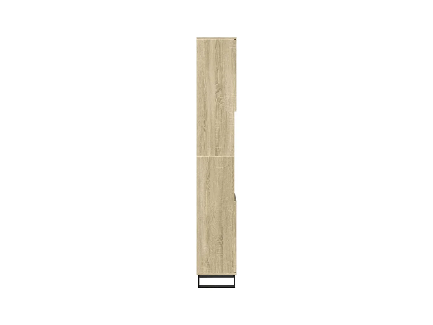 Armoire salle de bain chêne sonoma 30x30x190 cm