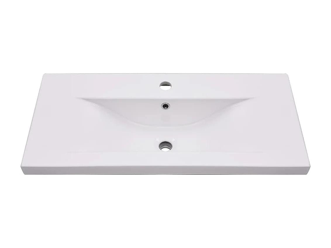 Mueble con lavabo madera de ingeniería gris hormigón