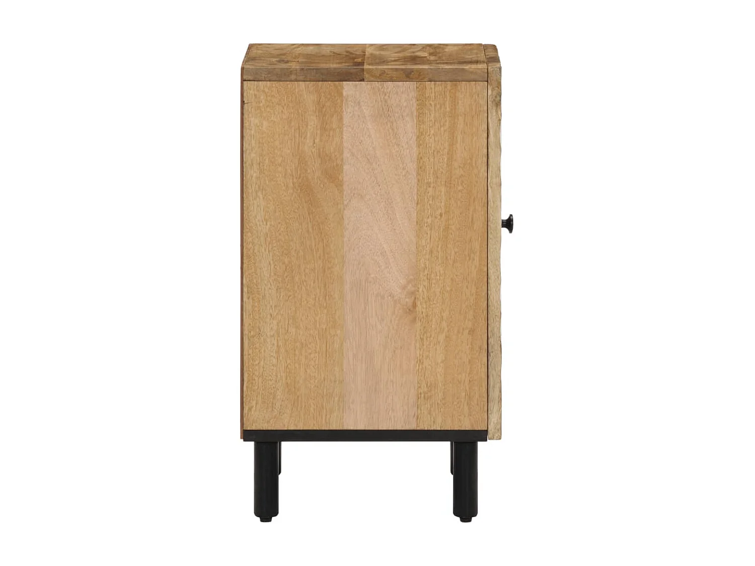 Badschrank 38x33x58 cm Massivholz Mango