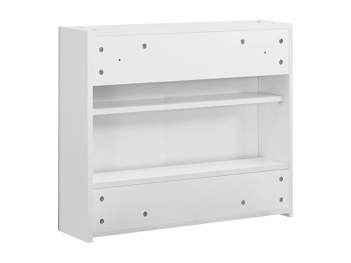 Armoire à miroir de salle de bain blanc 80x15x60 cm MDF