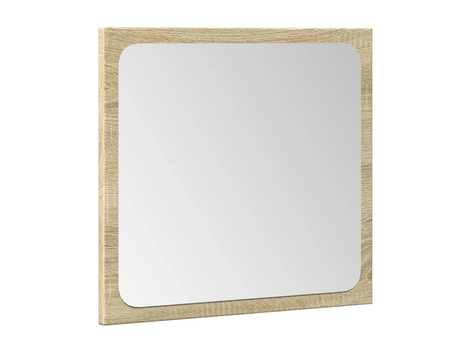 Set da bagno in rovere Sonoma da 3 pezzi