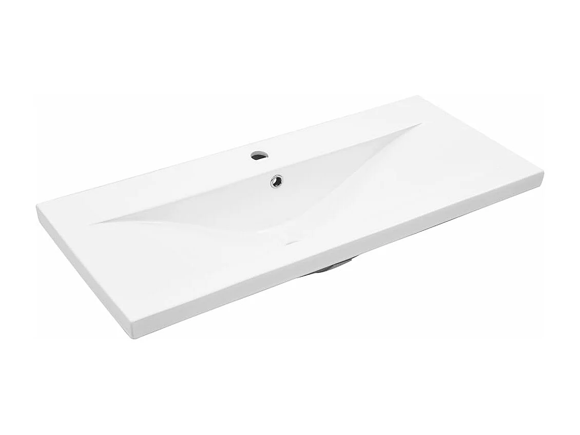 Mueble con lavabo integrado madera envejecida 91x39,5x49 cm