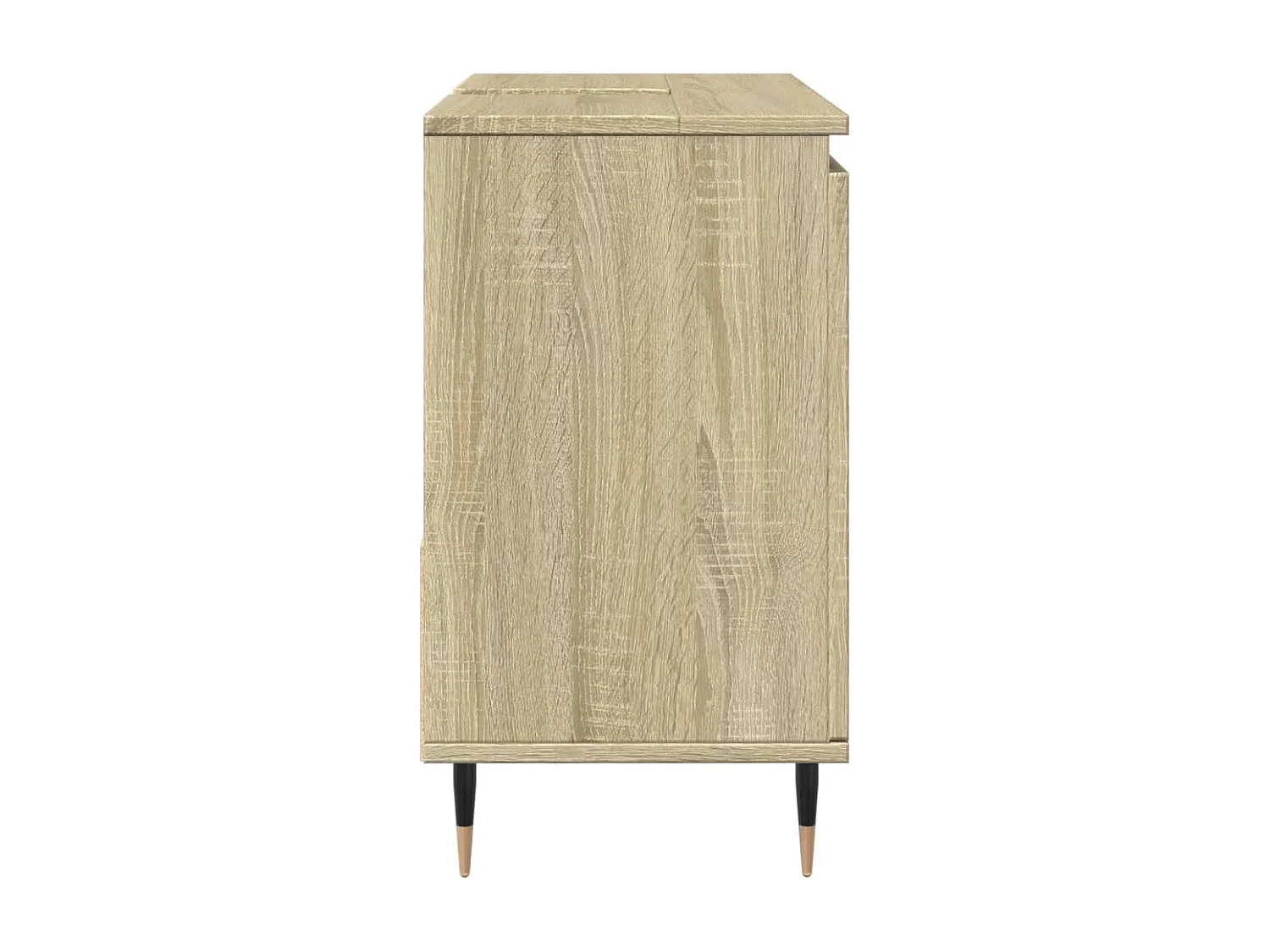 Mobile Lavabo da Bagno Rovere Sonoma 65x33x60 cm in Truciolato