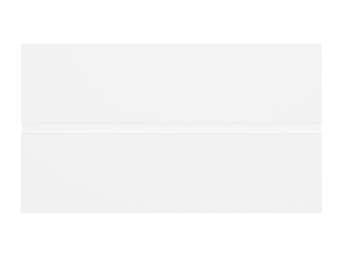 Mobile con Lavabo Integrato Bianco in Legno Multistrato