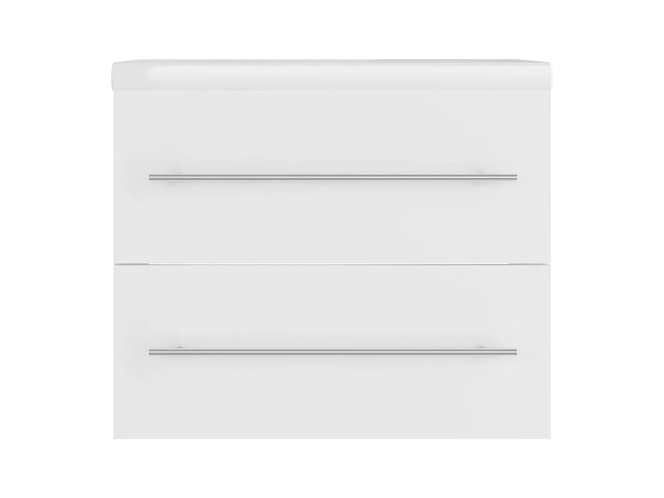 Armoire d'évier avec lavabo intégré Blanc Aggloméré
