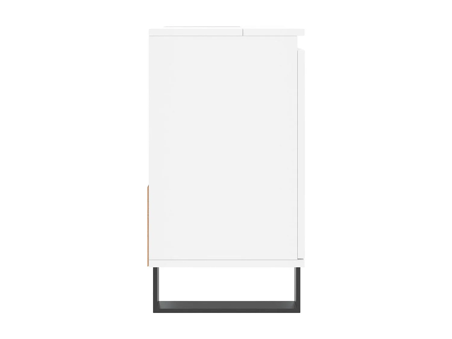 Armoire de salle de bain blanc 65x33x60 cm bois d'ingénierie