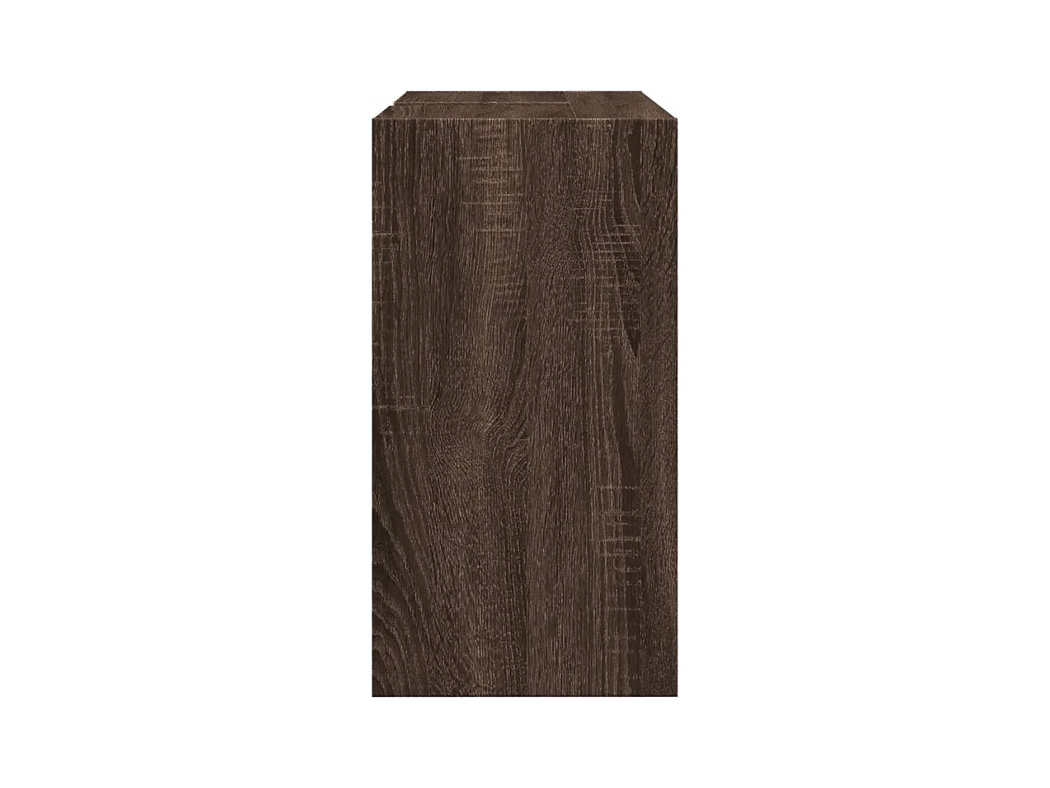 Armoire d'évier chêne marron 63x29x55 cm bois d'ingénierie