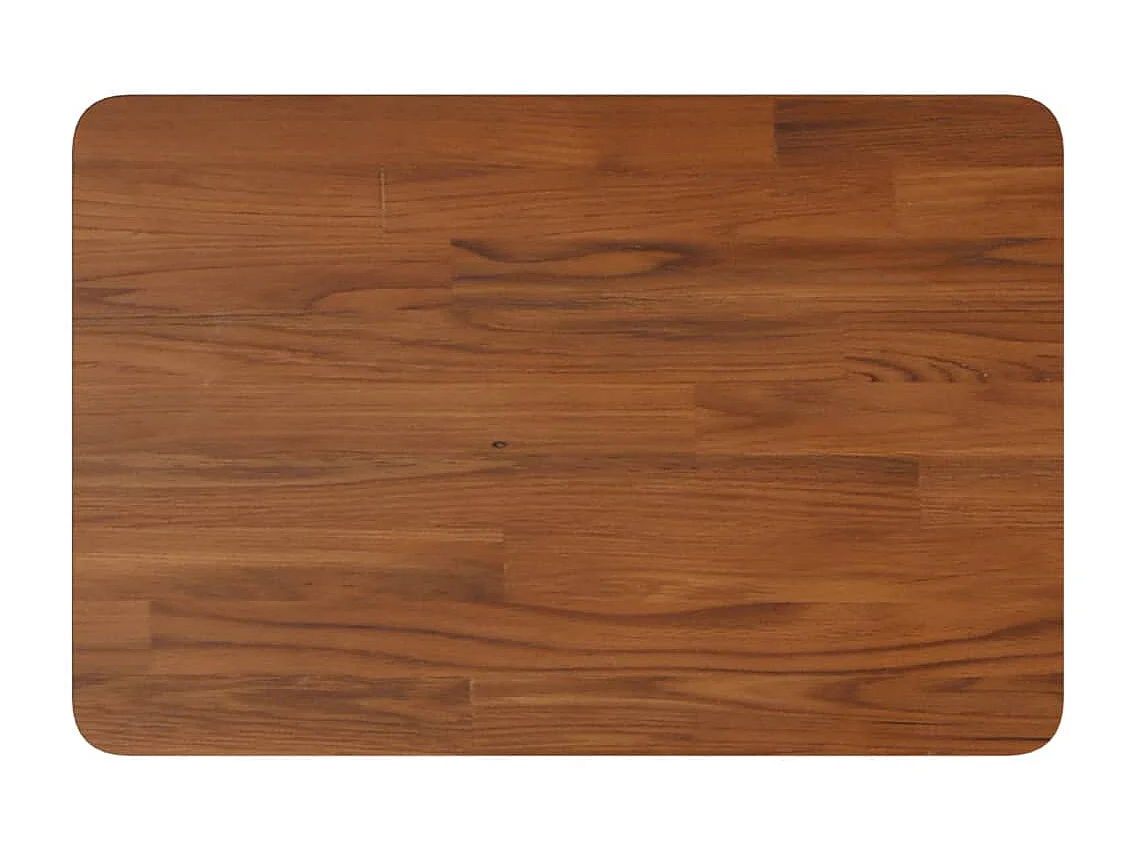 Badkamer wandschap staal en massief eikenhout