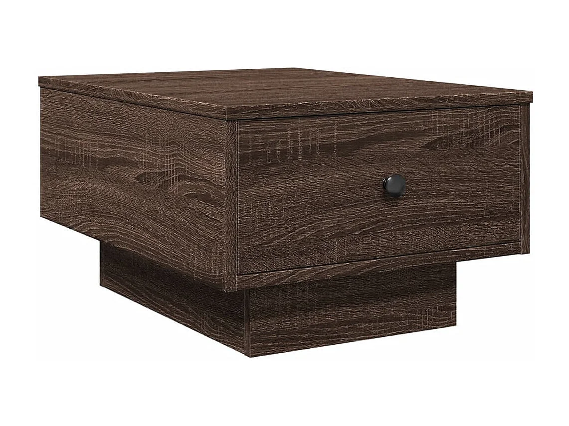 Tavolino da Salotto Rovere Marrone 60x45x31cm Legno Multistrato