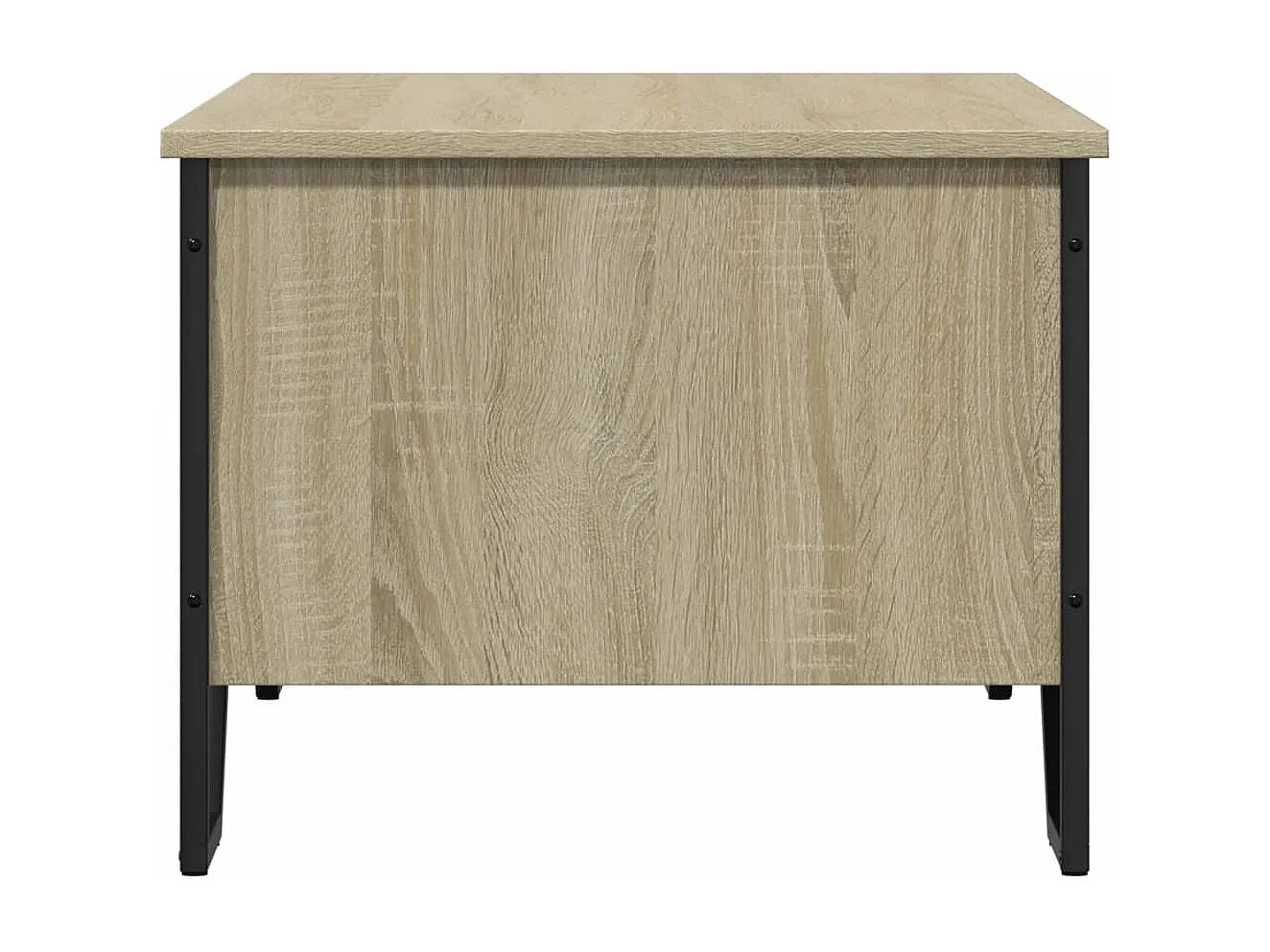 Table basse chêne sonoma 100x51x40 cm bois d'ingénierie