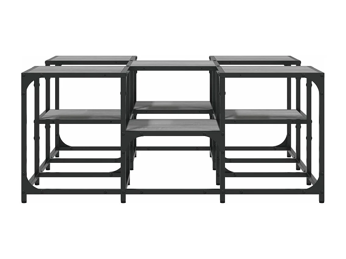 Couchtisch Grau Sonoma 91x91x40 cm Holzwerkstoff