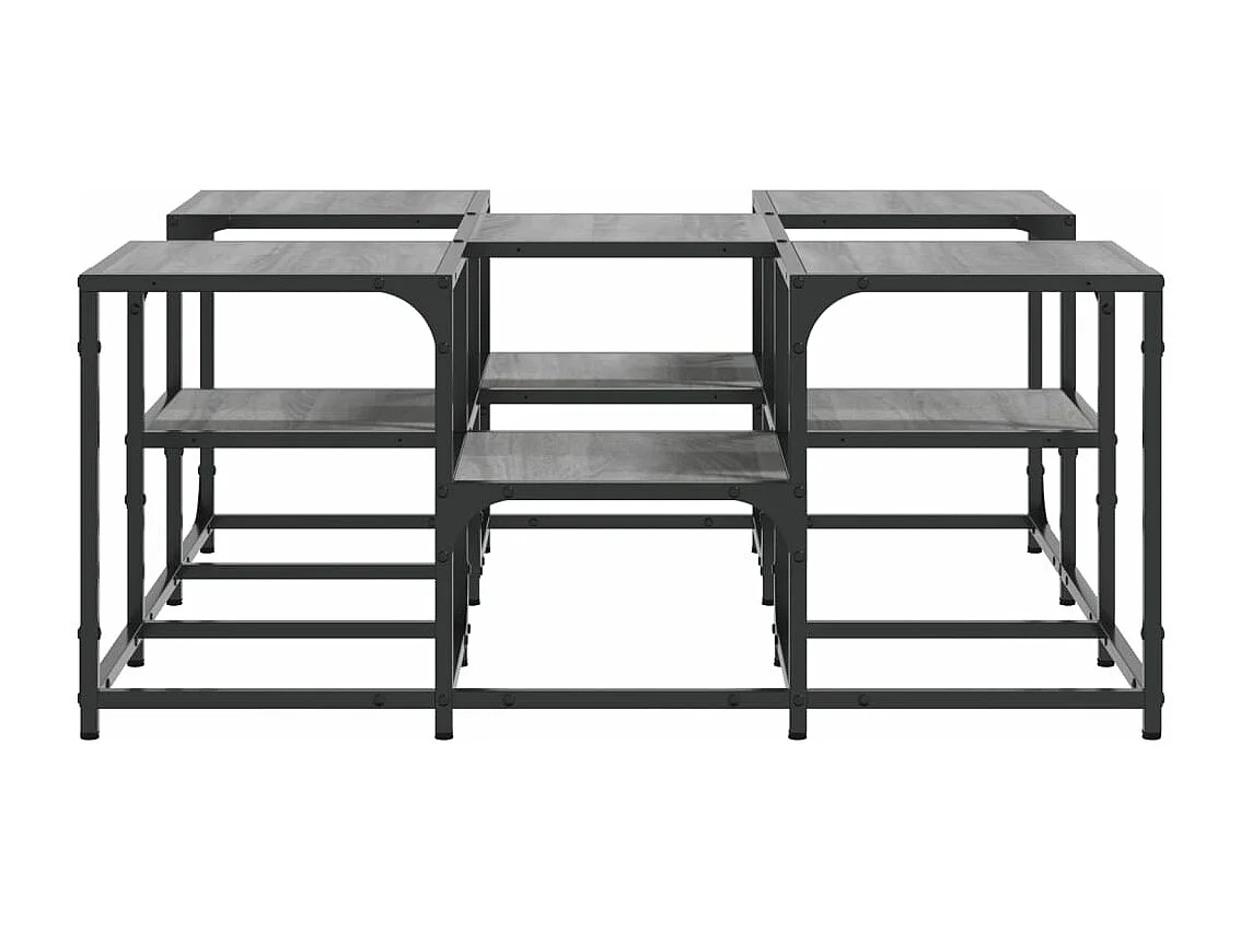 Couchtisch Grau Sonoma 91x91x40 cm Holzwerkstoff