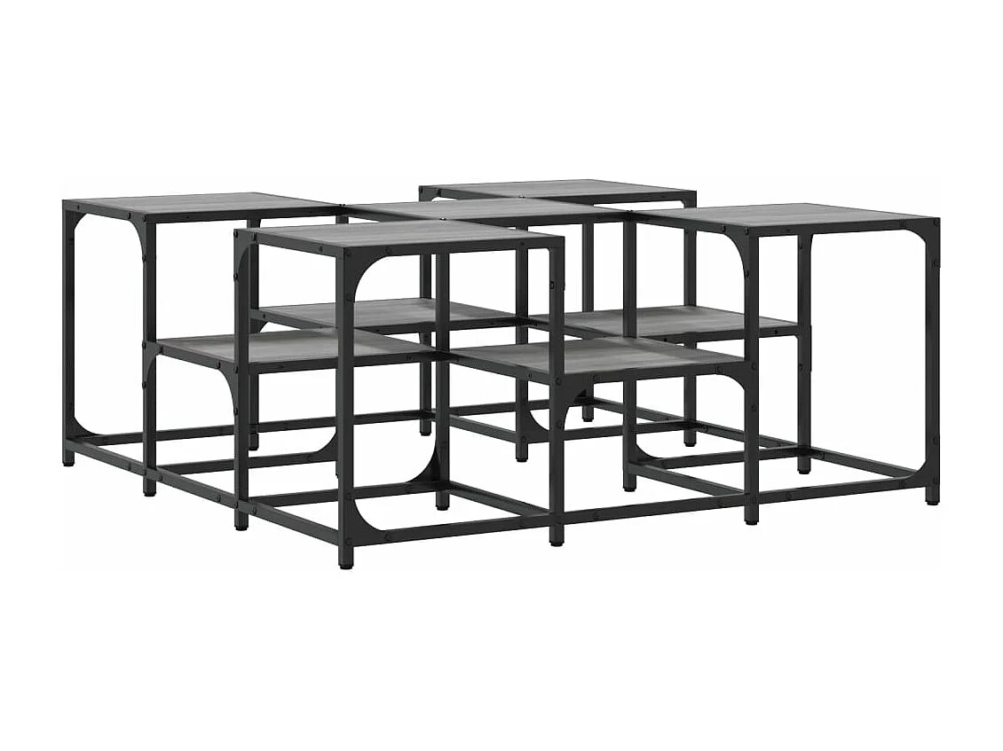 Couchtisch Grau Sonoma 91x91x40 cm Holzwerkstoff