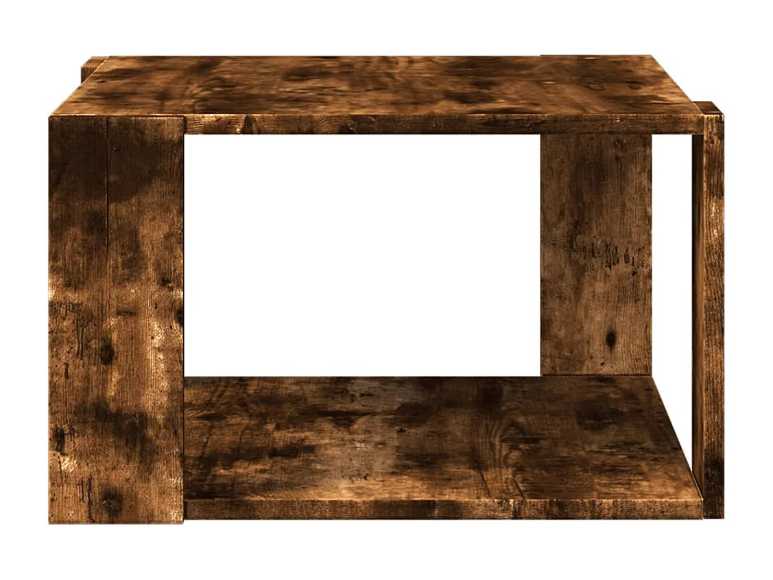 Couchtisch Räuchereiche 51,5x51,5x30 cm Holzwerkstoff