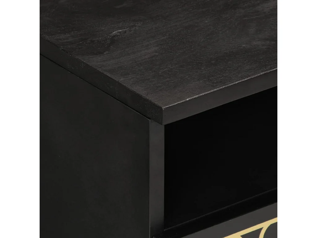 Table basse 80x54x40 cm bois de manguier massif