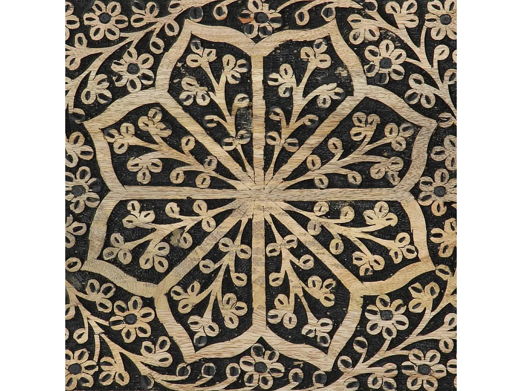 Table basse 80x50x40 cm bois de manguier massif